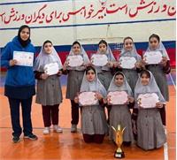 قهرمانی تیم والیبال دبستان هجرت شهریار در میان ۱۴ تیم