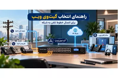 راهنمای انتخاب گیت‌وی ویپ برای اتصال خطوط تلفن به شبکه