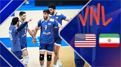 ساعت بازی والیبال ایران و آمریکا: لیگ ملت های والیبال 2026