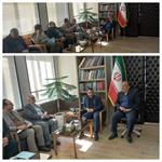 جلسه تصمیم گیری ساختمان مرکز اسناد و کتابخانه ی ملی استان یزد