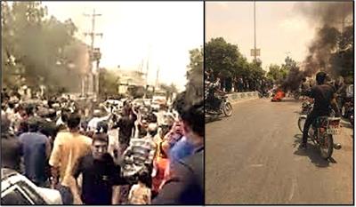 ماجرای اعتراض مردم زاهدشهر فسا به قطعی مکرر برق + ویدیو