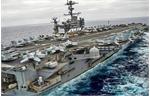ناو هواپیمابر در خلیج فارس ماندگار شد