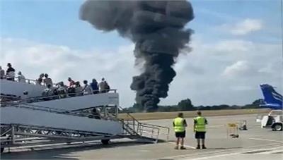 سقوط هواپیما در انگلستان