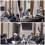 جلسه هفتگی قرارگاه شهید سلیمانی صدور اسناد کاداستری اراضی کشاورزی یزد برگزار شد