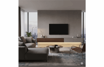 این مدل میز تلویزیون، ترند جدید خانه‌های لوکس در ایران است