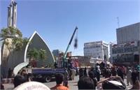 طالبان؛ ۴ جسد را در مرکز شهر دار زد!