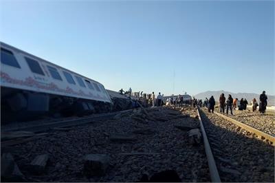 سانحه برای قطار تهران – کرمان