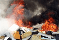 ماجرای آتش‌سوزی گسترده در انبار ضایعات تبریز  + ویدیو