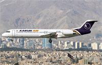 فرود اضطراری فوکر ۱۰۰ در فرودگاه بوشهر