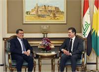 دیدار استراتژیک بارزانی و عبدی؛ اتحاد کردها برای گفت‌وگو با دمشق