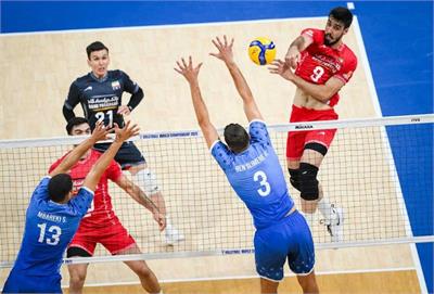 ساعت بازی والیبال ایران و فیلیپین