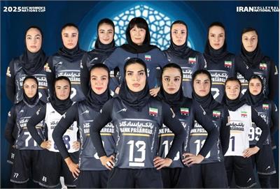 قهرمانی تاریخی والیبال بانوان ایران پس از ۶۲ سال