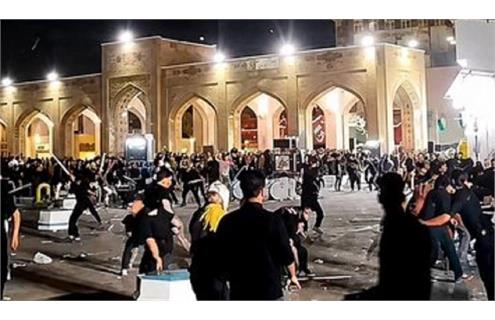 ۲ مصدوم و شایعه‌پراکنی های متعدد / این حادثه در خیابان طبرسی رخ داد و ارتباطی با حرم امام رضا ندارد ماجرای ​درگیری هیات