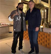 دیدار ساسی مانکن و علی دایی در دبی