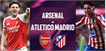نتیجه بازی آرسنال اتلتیکو مادرید