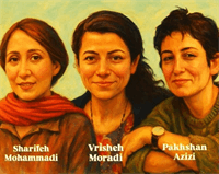 اعتراض اینستاگرامی وریا غفوری به حکم اعدام سه زندانی سیاسی