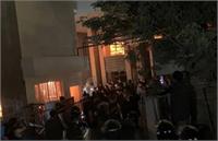 علت آتش زدن دفتر حزب دموکرات کردستان