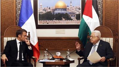 مکرون رسمیت دولت فلسطین را اعلام می‌کند