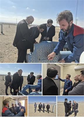 خط اول انتقال آب خلیج فارس به استان یزد بازدید شد