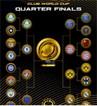 تیم های مرحله یک‌هشتم نهایی جام جهانی باشگاه ها