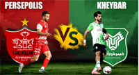 ساعت بازی پرسپولیس - خیبر خرم آباد