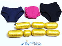 ۶ کیلو طلا در آلت جنسی ۳ زن!