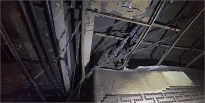 نجات ۱۳۰ نفر از آتش‌سوزی هتل مفتح