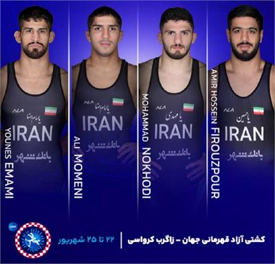 تحلیل چهار وزن دوم کشتی آزاد ایران روی تشک