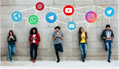 شبکه‌های اجتماعی یک چهارم زندگی شما را می‌بلعند!