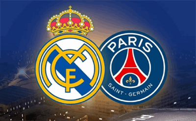 ساعت بازی رئال مادرید - پاریسن ژرمن