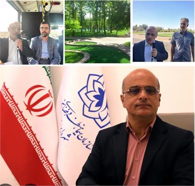 صرفه‌جویی ۷۵۰ هزار لیتر آب و توسعه ۶۰ کیلومتر شبکه آبیاری خام در یزد / فاصله ۵ متری تا استاندارد سرانه فضای سبز