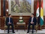 نشست استراتژیک بارزانی و الاعرجی در اربیل
