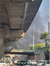 آتش‌ سوزی در انبار پلاستیک «سازمان انرژی»