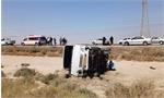 انحراف مینی‌بوس در محور آبادان-ماهشهر با ۲۴ مصدوم