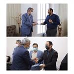 تقدیر رئیس کل دادگستری استان یزد از دو تن از فرزندان شاهد شاغل در دادگستری