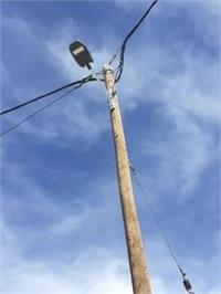 بهره برداری پروژه اصلاح و تعدیل چراغ های فرسوده روستای میرهاشم