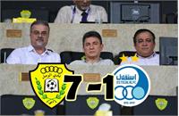 شکست استقلال با نتیجه باورنکردنی ۷-۱ مقابل الوصل امارات!