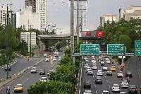 علت مسدود شدن بزرگراه همت