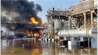 انفجار هولناک در پالایش نفت بندرعباس