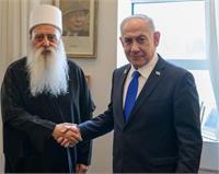 دیدار نتانیاهو با رهبر دروزیان