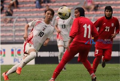 باخت 11-0 تیم فوتبال زنان ایران مقابل ژاپن؛ پایان تلخ رؤیای صعود؟!
