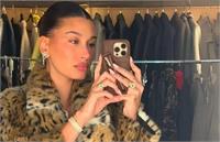 کت خز پلنگی هیلی بیبر