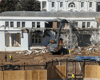 ماجرای تخریب بخشی از کاخ سفید برای احداث سالن رقص اختصاصی