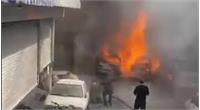 ماجرای آتش‌سوزی مهیب خودرو در مولوی