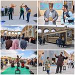 اجرای ویژه برنامه های نوروزی در دومین روز از سال جدید در بافت تاریخی یزد