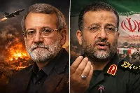 اسرائیل از کشته‌شدن علی لاریجانی و غلامرضا سلیمانی خبر داد؛ حملات تازه به شبکه بسیج و حساسیت چهارشنبه‌سوری