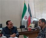 دیدار یکی از  فعالین تاریخ شفاهی استان با مدیر کل مرکز اسناد و کتابخانه ملی استان یزد