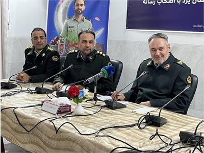 افزایش ۹۵ درصد کشفیات سرقت / امنیت مطلوب استان نتیجه تعامل خوب بین رسانه‌ها و نیروی انتظامی /  طرد ٣۷ هزار و ٧٠٠ نفری اتباع بیگانه غیرمجاز