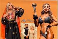 قهرمانی رویا کریمی در رقابت‌های بین‌المللی زیبایی‌اندام