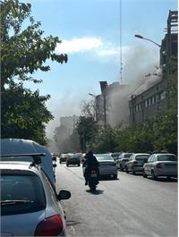 ماجرای آتش‌سوزی در نزدیکی سفارت ایتالیا